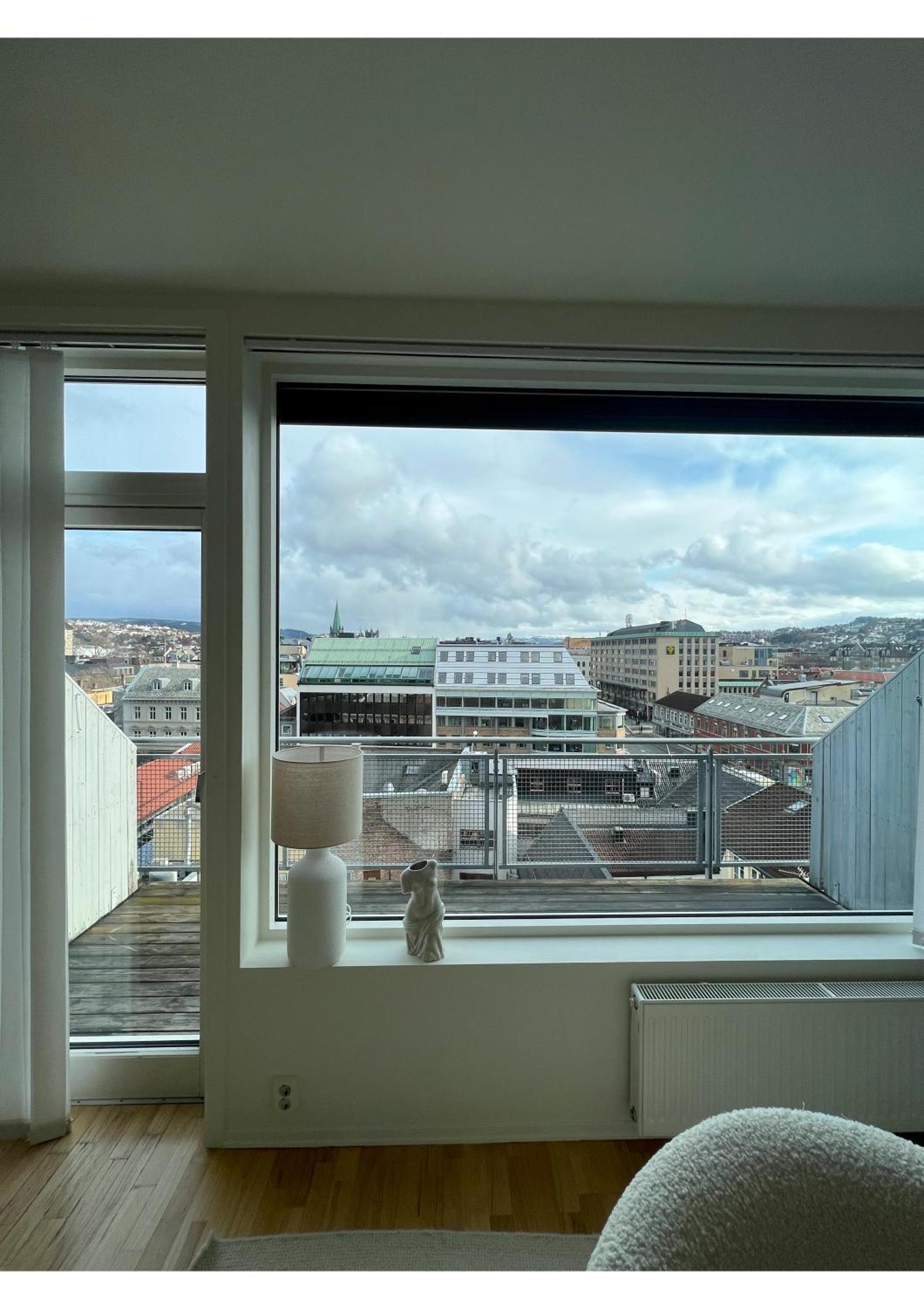 Penthouse In Trondheim City Centre Lägenhet Exteriör bild