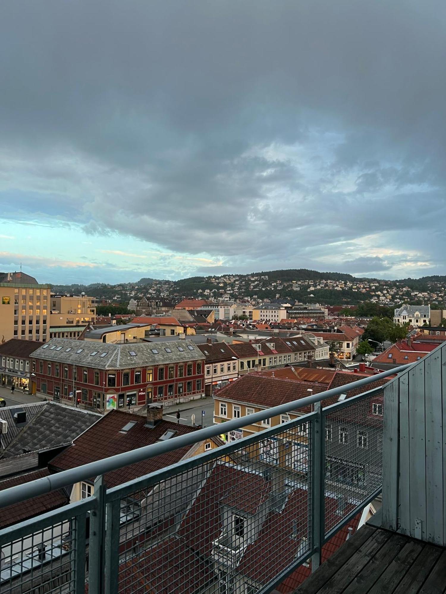 Penthouse In Trondheim City Centre Lägenhet Exteriör bild